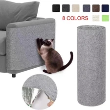 Trimmable Cat Scratching Mat Self Adhesive Furniture Protector Carpet Pad Sofa