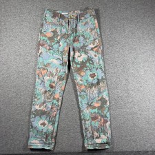 Pilcro Anthropologie Womens Pants Multicolor Size 27 The Wanderer Cotton Blend