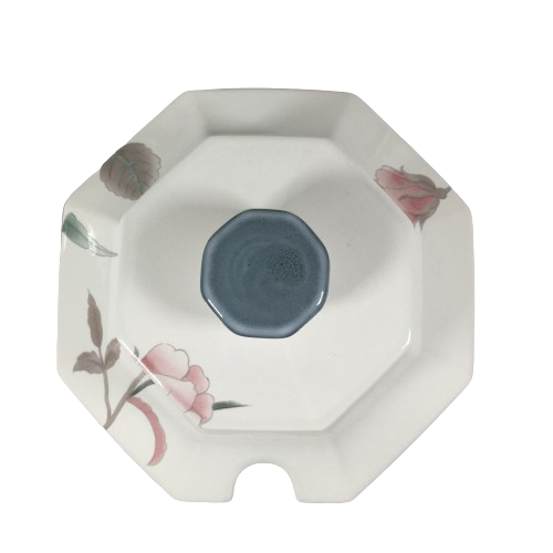 Vintage Mikasa Continental SILK FLOWERS Tureen with Lid F3003 No Ladle