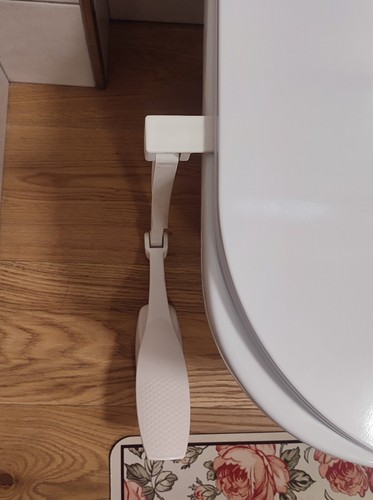 Sollevatore Coperchio Sedile WC a Pedale Mani libere Senza Toccare La Tavoletta - Foto 2 di 7