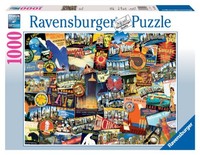 Ravensburger Road Trip Usa - 1000 Piece Puzzle , New, Free Shipping on sale Ravensburger Road Trip Usa - 1000 Piece Puzzle , New, Free Shipping on sale