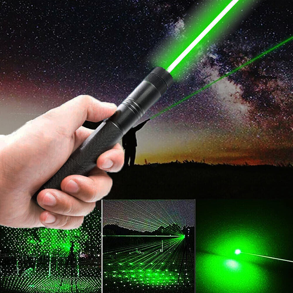 7000Mile Green Laser Pointer Lazer Pen High Power Visible Beam Light + Battery