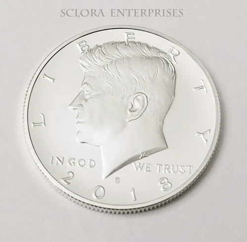 2018 S KENNEDY HALF DOLLAR  *90% SILVER PROOF*