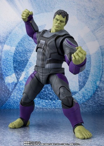 Figura Rara S.H.Figuarts Avengers Endgame Hulk 2019 MARVEL De JAPÓN - Imagen 5 de 9