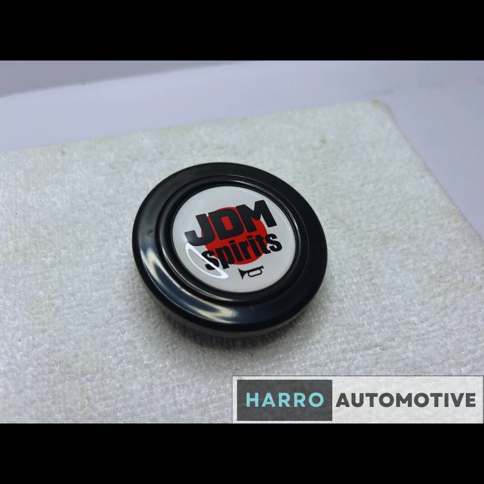JDM Spirits Horn Button - MOMO Nardi EVO STI R32 Z32 R33 R34 S13 S14 S15 180SX - Image 3 of 4