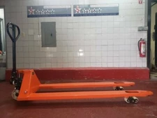 Long Forks Pallet Jack with 70 Inches Long Forks (70"x26")  3,300Lb Capacity 