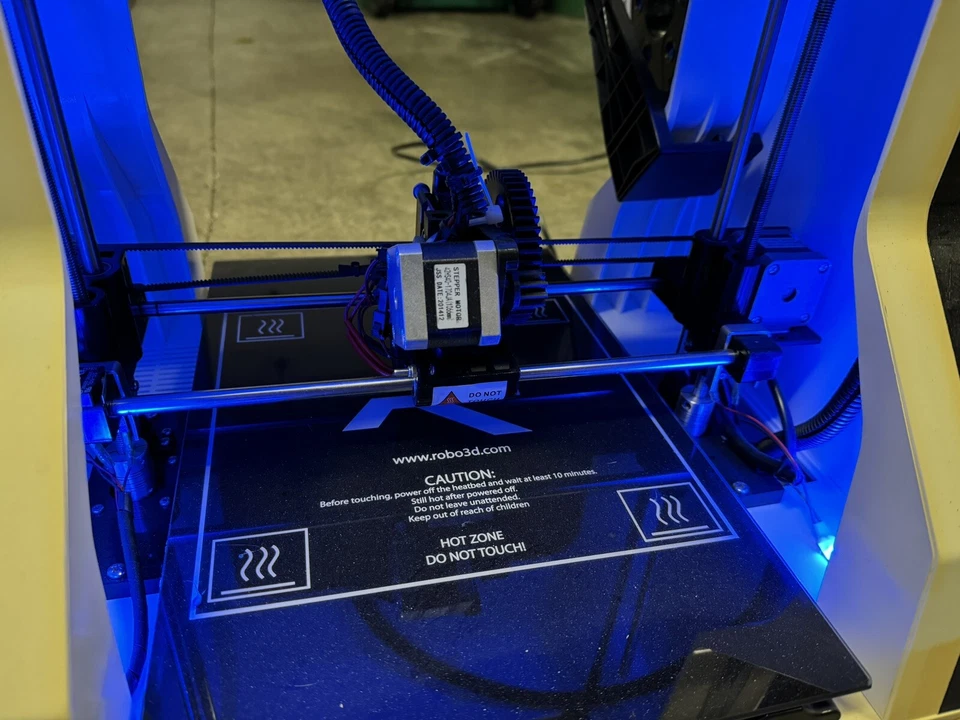 Robo 3D Printer R1 With Blue Filament - Image 3 of 4