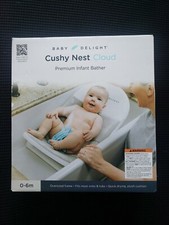Baby Delight Cushy Nest Cloud Premium Infant Bather 0-6 Months