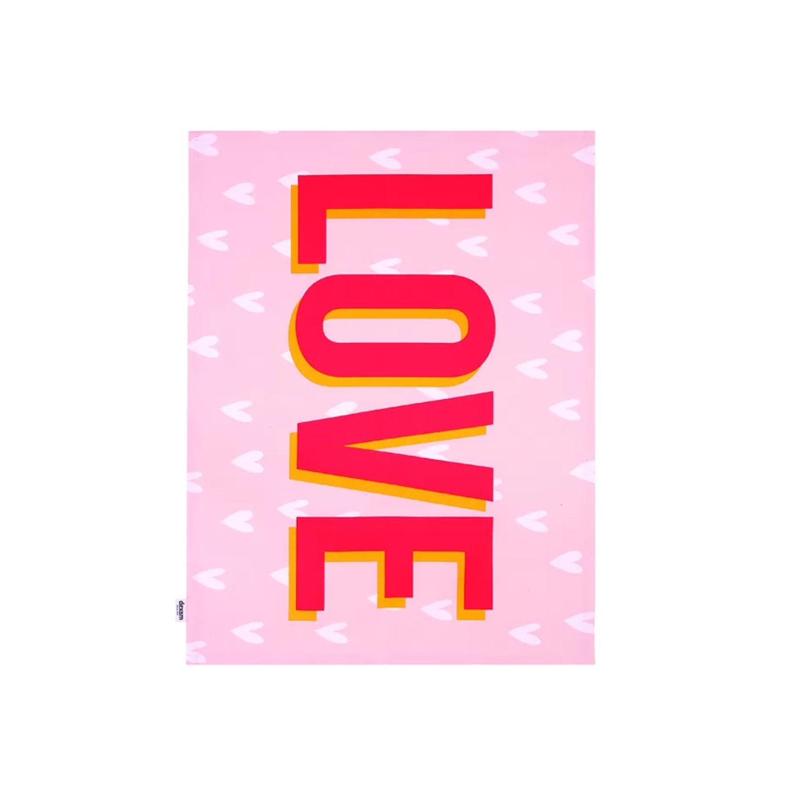 Dexam Love Recycled Cotton Tea Towel - Kitchen Linen Gifts