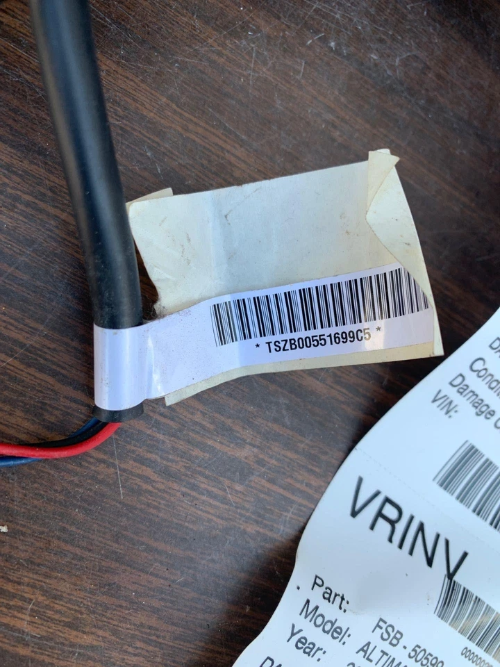 ✅ Cinturón de seguridad delantero Nissan Altima 2006 OEM Foto 2 de 4