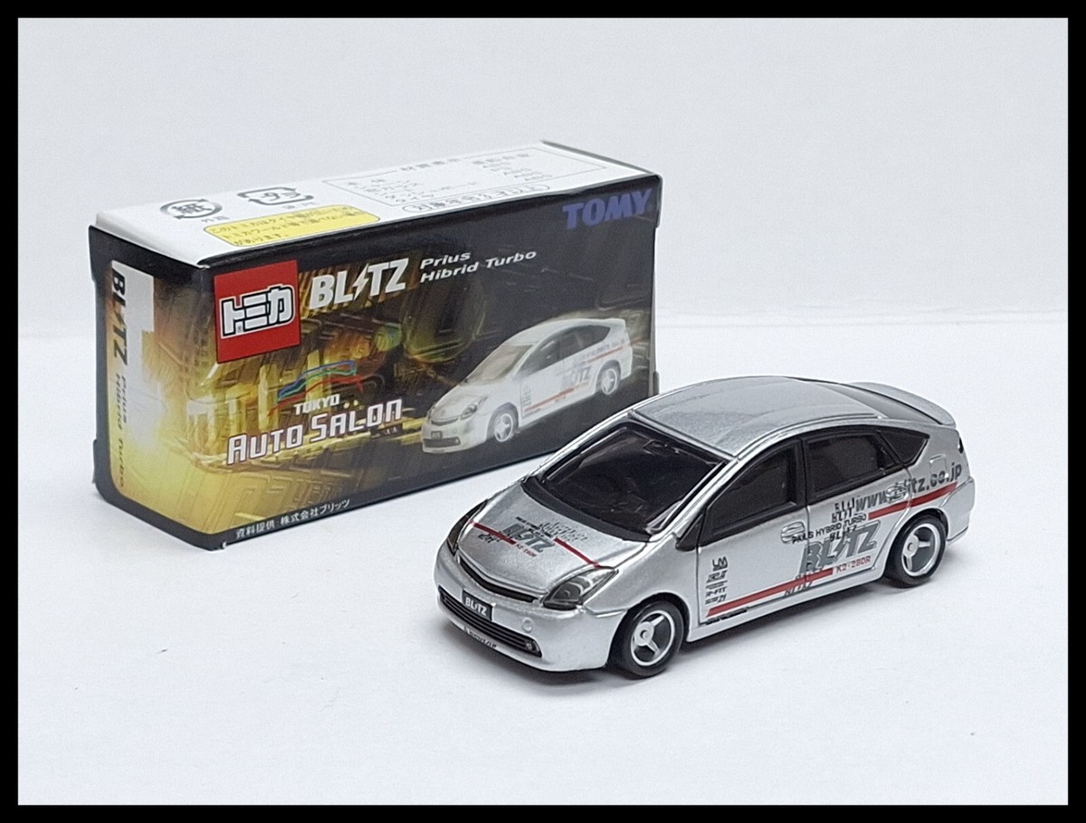 PRIUSページ トミカ 3台セット TOMICA Tokyo Auto Salon BLIYZ TOYOTA PRIUS Hibrid Turbo 1/60