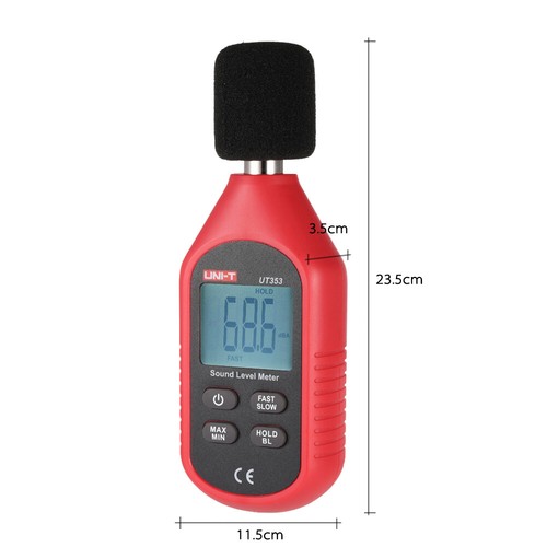Digital Sound Level Meter Noise Measuring Decibel Tester 30-130dB U3Y5 - Picture 6 of 12