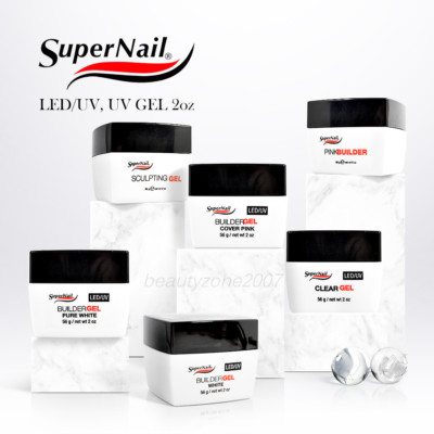 SuperNail LED/UV UV Gel 2oz 56g *Choose any one''
