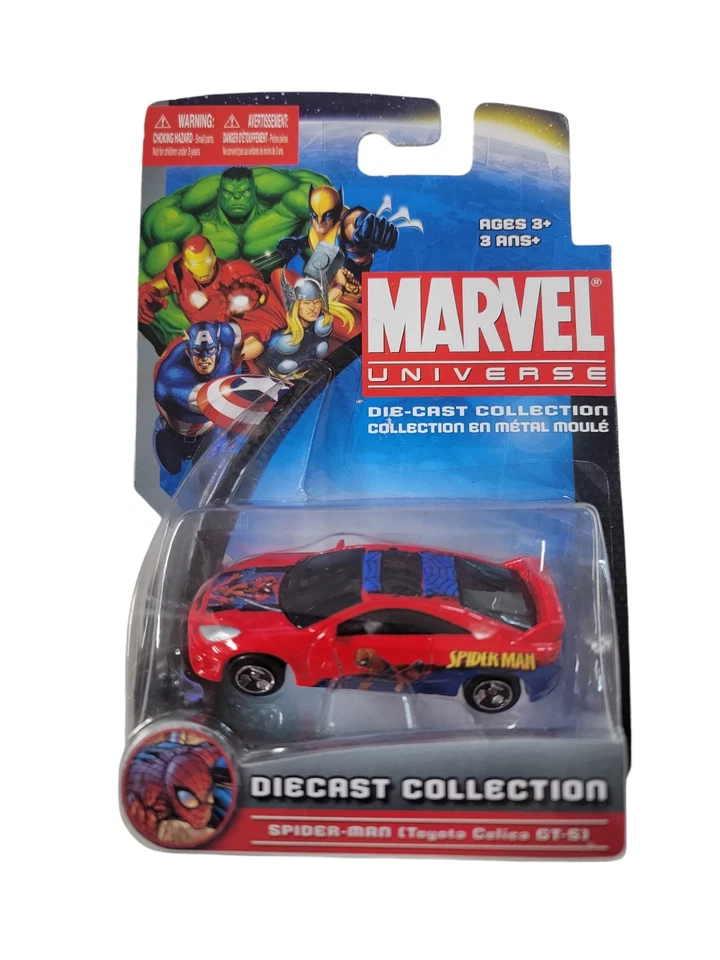 Maisto Marvel Universe Die-Cast Collection Spider-Man 2011 Toyota Celica GTS NUEVO Foto 3 de 3