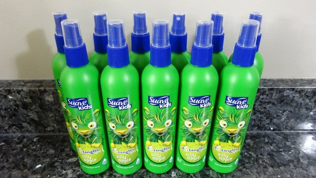 11 Suave Kids Silly Apple Leave In Detangler Spray Tear Free
