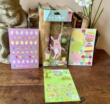 Lot of 4 Vintage Easter Themed Sticker Sheets Jolee s Boutique AGC