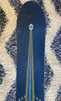 Burton Air 64 Square Tail Unidirectional Vintage Retro Snowboard