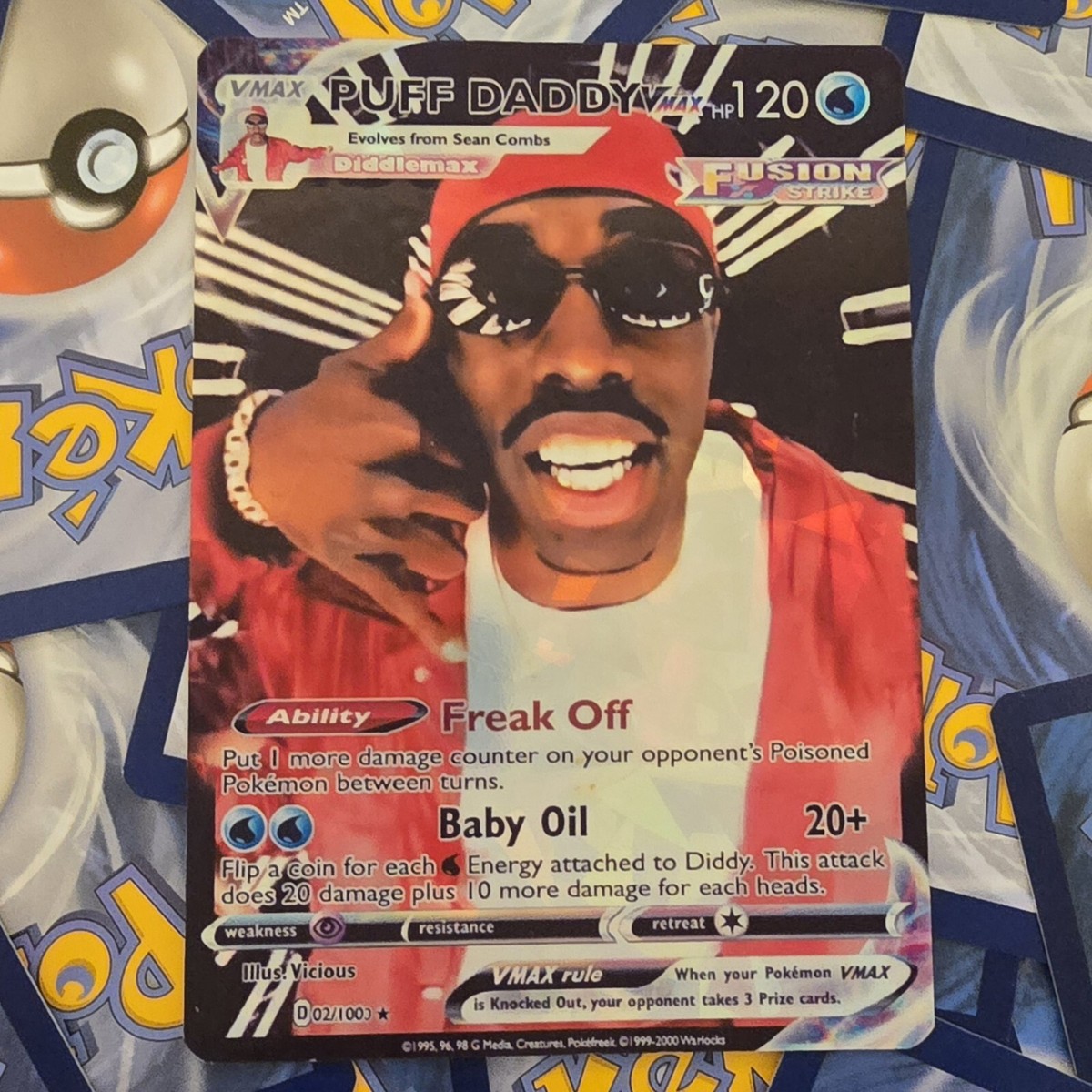 p diddy pokemon card P Diddy Pokemon Card - Puff Daddy