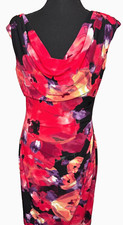 Lauren Ralph Lauren Sleeveless Dress  Size 10 Red Floral