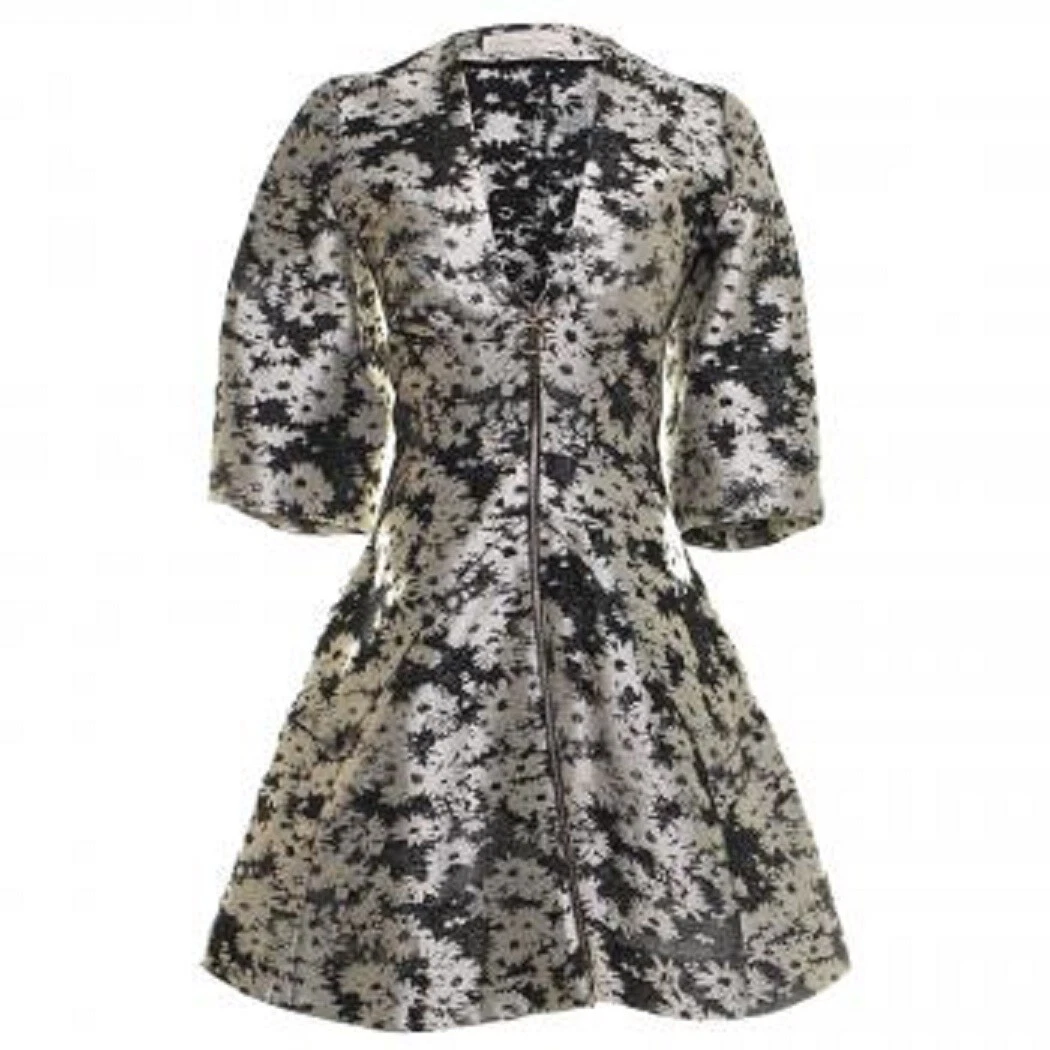 Stella McCartney — NEW STELLA MCCARTNEY FLORAL FLARED COLLECTION DRESS Size 40 2 $1500 RUNWAY