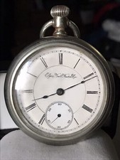 Antique 1896 Elgin Railroad-Grade Pocket Watch