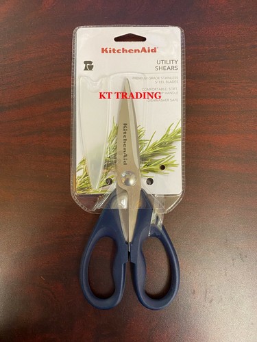 KitchenAid UTILITY SHEARS Premium STAINLESS STEEL All Purposes Sure-Grip Scissor - Picture 16 of 27