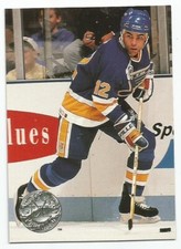 ADAM OATES 1991-92 PRO SET PLATINUM CARD NM-MT+ CONDITION
