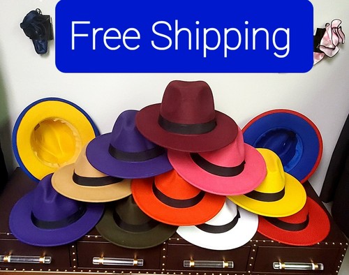 FANCY BOTTOM UNISEX FEDORA FASHION HATS 