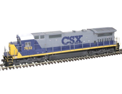 Atlas HO Scale ~ New 2026 ~ CSX ~ Dash 8-40C #7632 ~ Master DC Version ~10004172