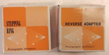 Photographic Accessory NOS Reverse Adapter Pentax-S 49 -Stepping Ring 49 to 52