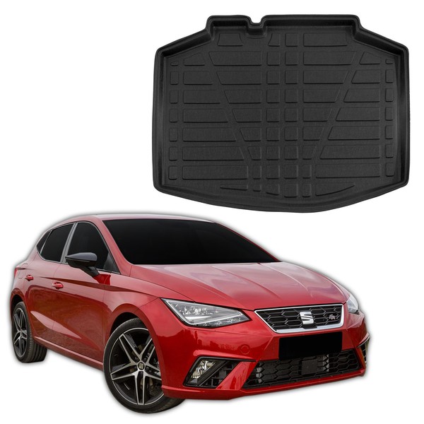 Kofferraumwanne Laderaumwanne FüR Seat Ibiza Ab 2017 SchräGheck Standardboden-image
