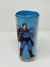 Vintage 1975 SUPERMAN Pepsi Character Collectors Glass