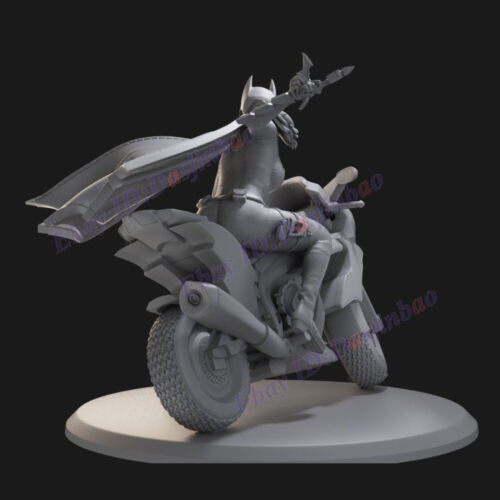 Batgirl On Motorcycle 1/18 Kit Modellismo Stampa 3D Kit Modelli Non Dipinto Non Assemblato GK - Foto 2 di 3