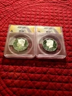 2008, 2009s SILVER Kennedy Proof Half Dollar, Graded  by ANACS. DCAM
