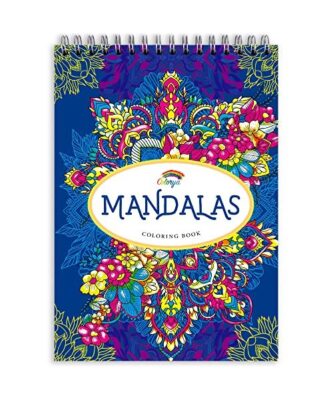 Libros de Mandalas para Colorear para Adultos Colorya - Tamaño A4 - Libro para 