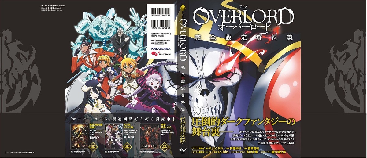 OVERLORD Complete ART Book Japanese anime From JAPAN Free Shipping