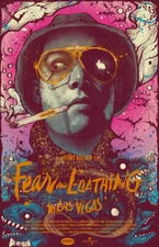 FEAR AND LOATHING IN LAS VEGAS REPLICA 1998 MOVIE POSTER