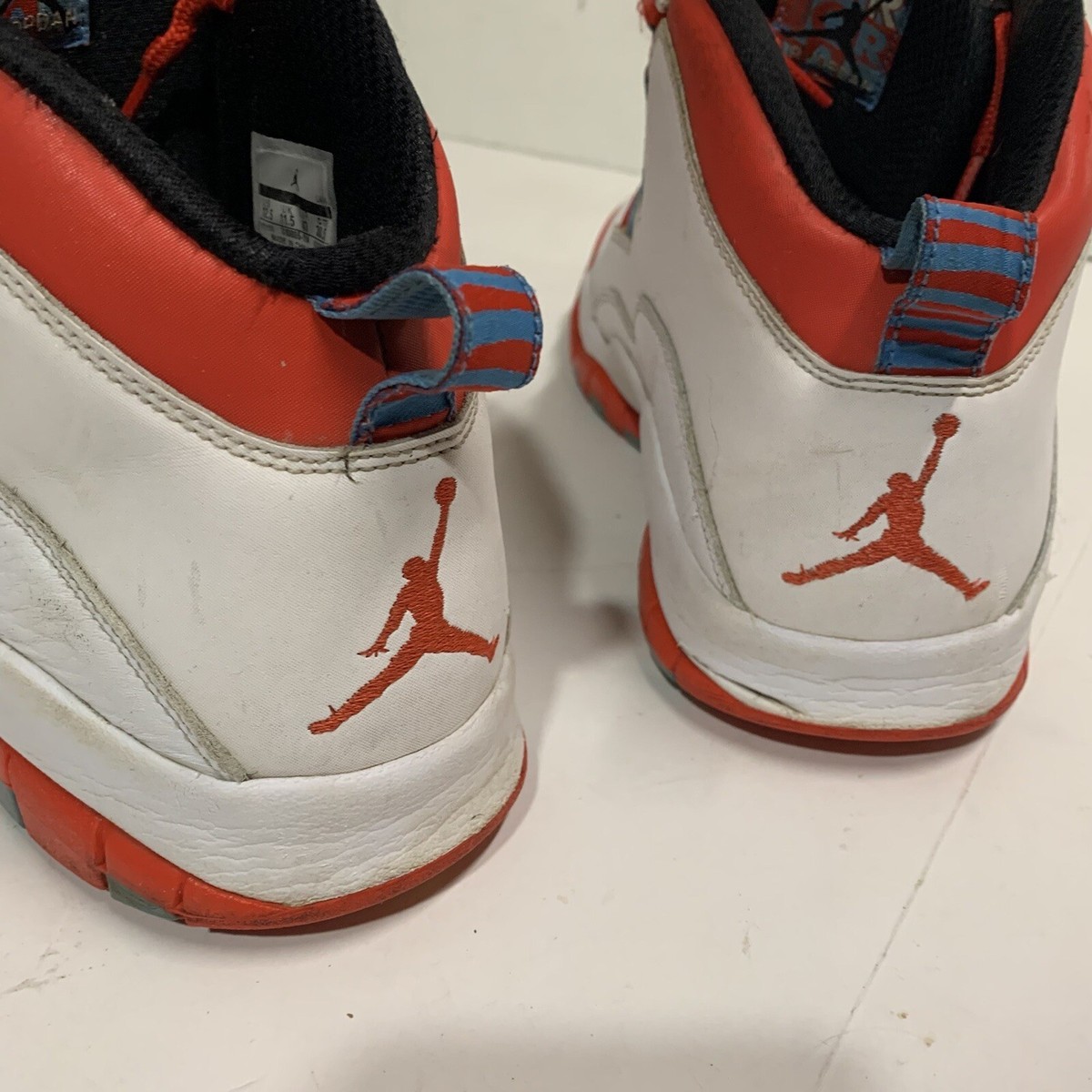 Nike Air Jordan 10 X Retro Chicago Flag Size 12.5 Shoe  display picture 3