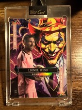 2025 Wild Card Jokers Wild Lionel Messi 1/1 Miami FC Holo