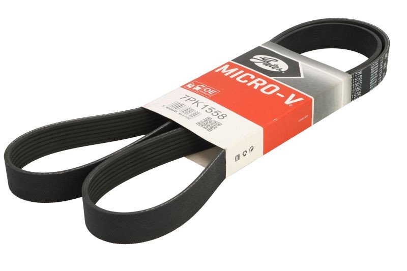 7 Rib Multi V Drive Belt fits DACIA SANDERO Mk2 9 2013 on Gates 117207504R New - Image 15