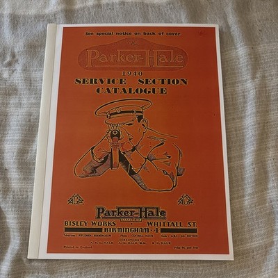 Parker Hale 1940 Service Section Gun Catalogue