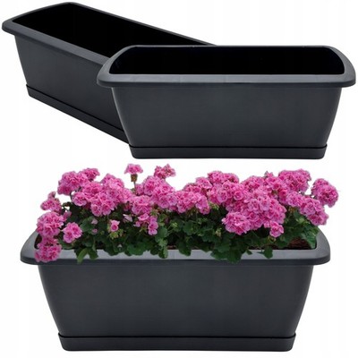ANTHRACITE BALKON-BODENPLATTE 17l