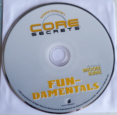 Gunnar Peterson's Core Secrets Fundamentals Loose Disc DVD Fitness
