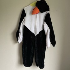 Emperor Penguin Halloween Costume Child's 3T 4T Kids Plush One Piece Dress Up