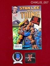 Michael Chiklis signed comic book Stan Lee meets The Thing Beckett COA