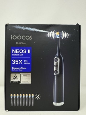 Soocas NEOS II Refresh Set - Electric Toothbrush W/Water Flosser For Travel