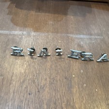 1966 1968 1969 Buick Riviera Hood Letters Emblem Set Front Nose Badge 66 68 69