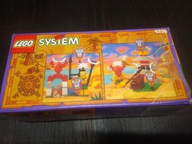 ⭐Lego Pirates Islanders 6236 Kahuka's Throne 1994 Set⭐