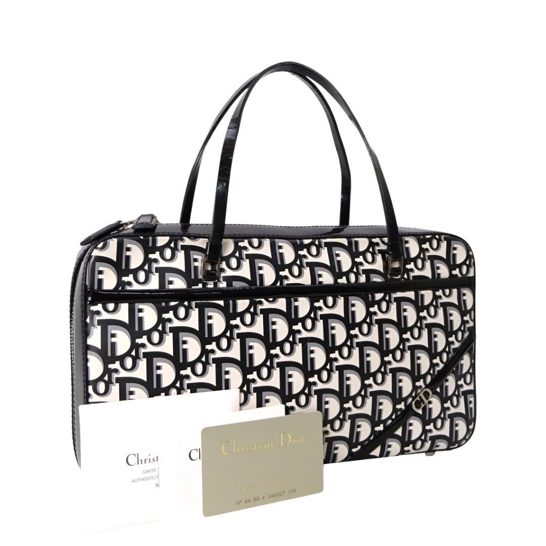 Dior Trotter Small Leather Tote Handbag Genuine Designer New