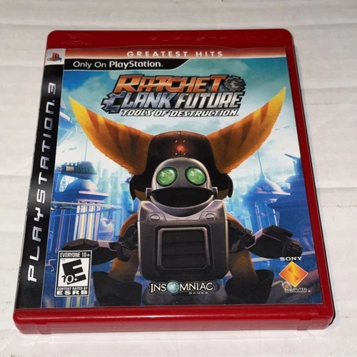 Ratchet & Clank Future Tools Of Destruction Sony Playstation 3 PS3 Greatest Hits